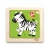 Viga 51317 Puzzle na podkładce-zebra